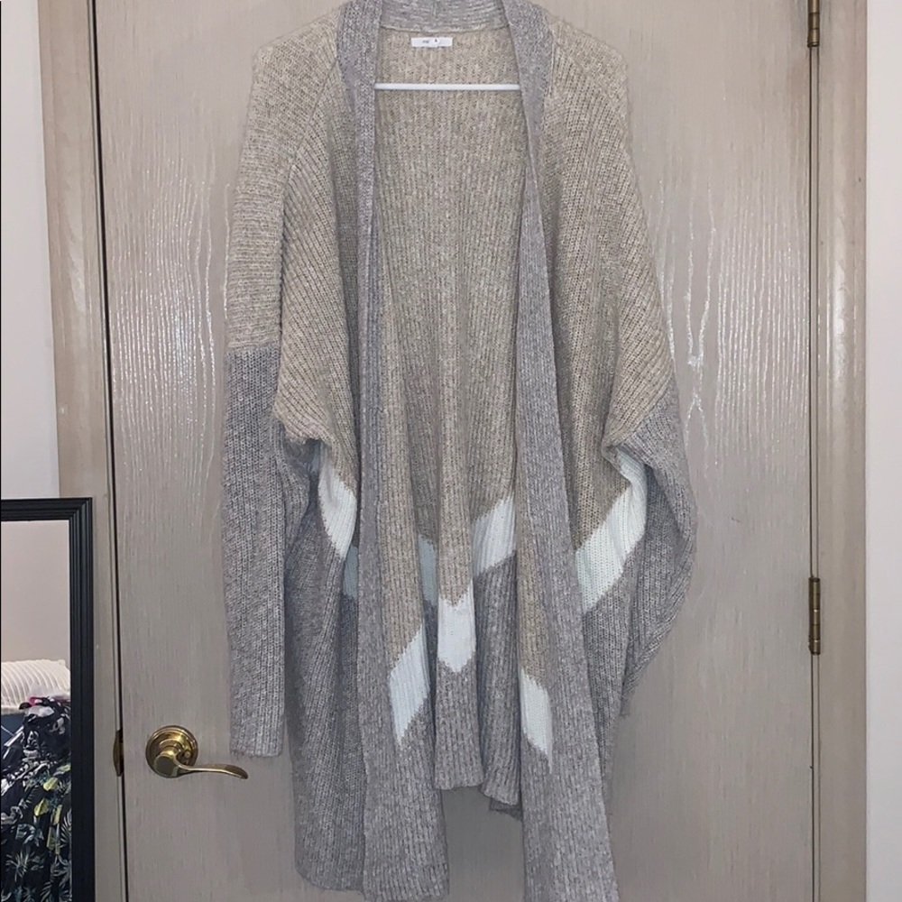 Oversized cardigan
